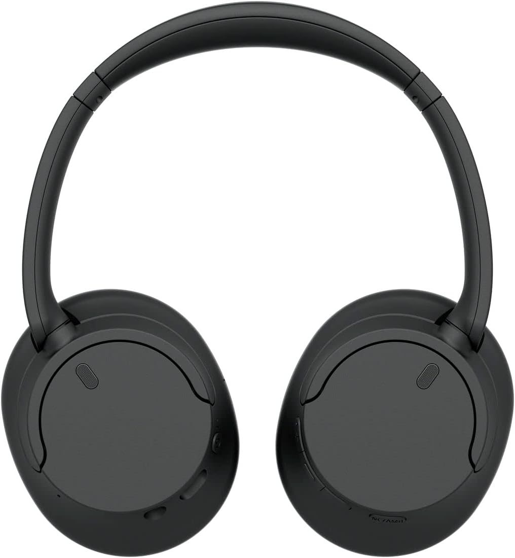 Sony WHCH720N Wireless Over The Ear Noise Canceling Headphones with 2 Microphones and Alexa Voice Control (Black)
