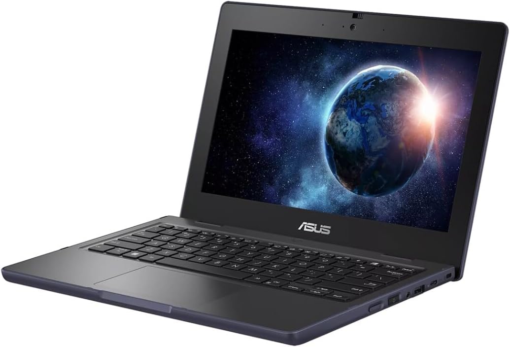 Asus BR1102FGA-YS14T 11.6' Touchscreen 2 in 1 - Rugged & Spill Resistant Notebook - HD 1366 x 768 - Intel Celeron N100 Quad-core (4 Core) - 4 GB On-board Memory - 128 GB SSD - Win11 Pro - Mineral Gray
