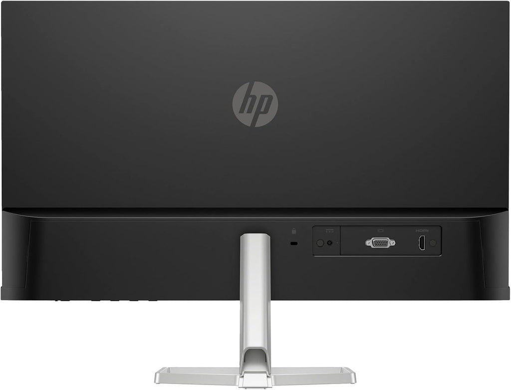 HP 24' 100Hz 300 Nits IPS FHD (1920x1080) Monitor (Replaces M24f) with Docztorm Hub USB Port Expander, Flicker-Free, Adjustable Tilt, 1x HDMI 1.4, 1x VGA, Black/Silver (2026 Latest Model) (2-Pack)