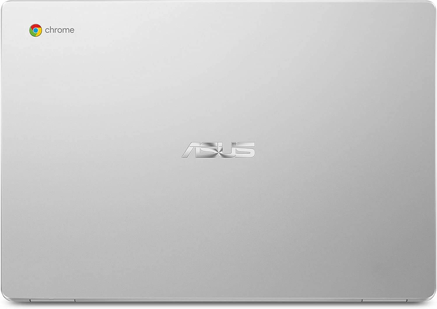 ASUS Chromebook C523 Laptop, 15.6' HD NanoEdge Display with 180 Degree Hinge Intel Dual Core Celeron Processor, 4GB RAM, 32GB Storage, Silver Color, C523NA-DH02