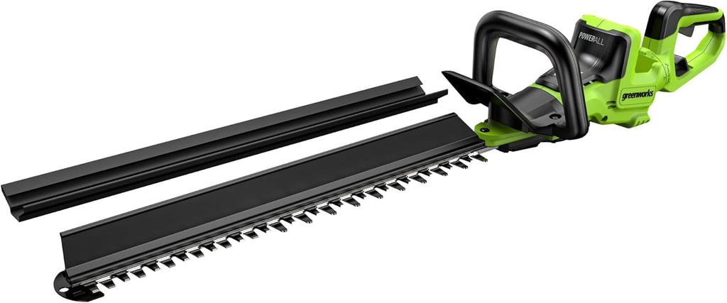Greenworks 48V (24V x 2) 5-Piece Garden Tool Set: 20' Push Mower, 12' String Trimmer, 320CFM Leaf Blower, 12' Chainsaw, 22' Hedge Trimmer - 3 Batteries, 2 Chargers, 3-Year Warranty