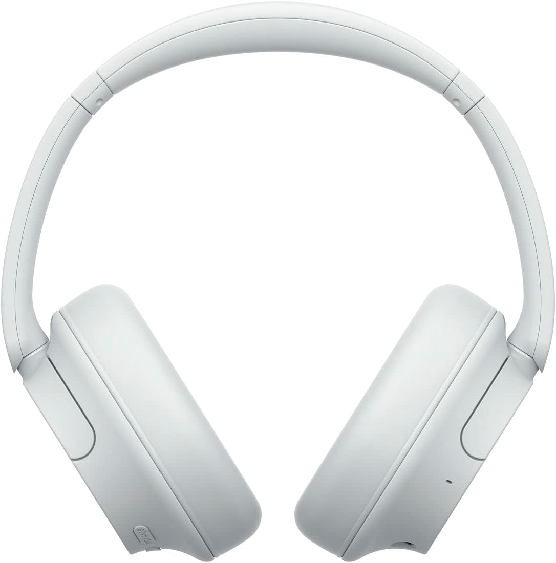 Sony WH-CH720NW Noise Canceling Wireless Bluetooth Headphones - Built-in Microphone - up to 35 Hours Battery Life and Quick Charge - Matte White