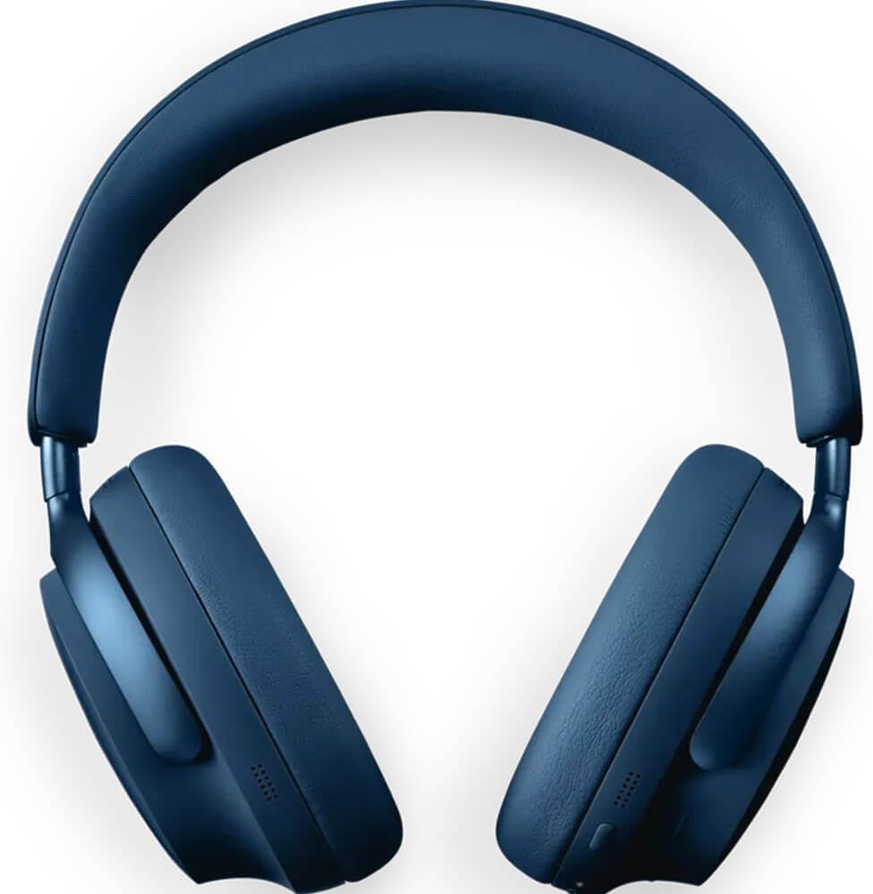 Bose QCOMFULTLBLU QuietComfort Ultra Wireless Noise Canceling Over-The-Ear Headphones - Lunar Blue