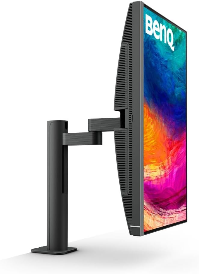 BenQ PD2706UA Ergo Arm Mac-Ready 27' 4K UHD, 95% P3, 99% Rec.709 & sRGB, IPS, Built-in Ergo Arm, ICCSync, Uniformity, Delta E≤3, Factory-Calibrated, AQCOLOR, Pantone, USB-Hub, USB-C (90W)