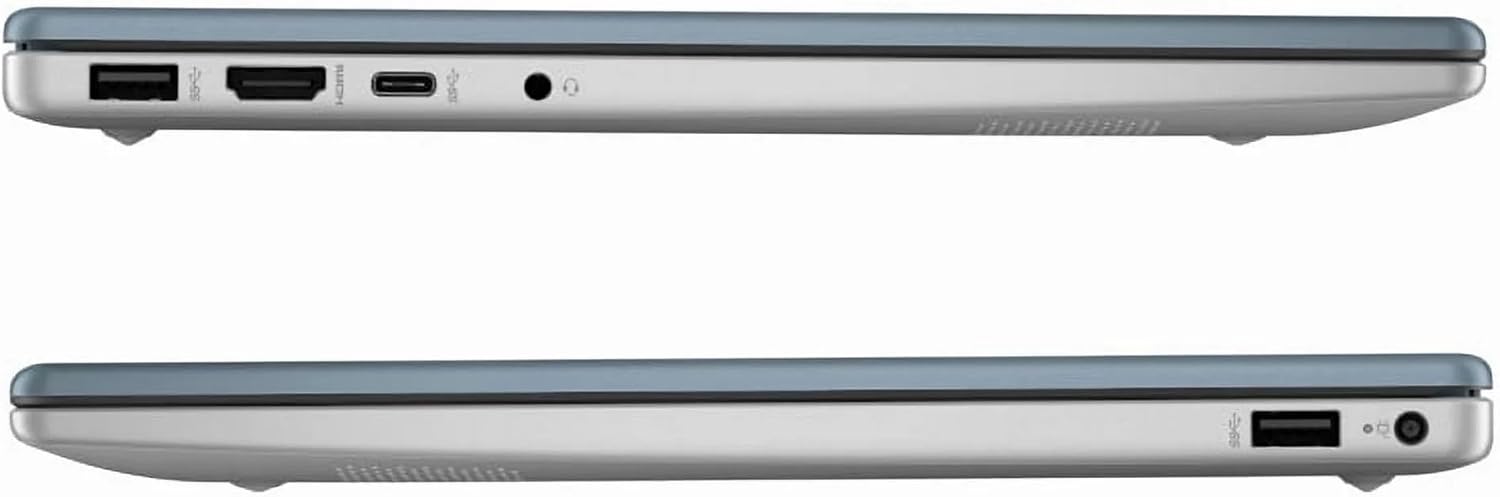 HP 14'' HD Business Laptop, AMD Athlon 7120, 4GB RAM, 128GB SSD, Long Battery Life, Moonlight Blue, 12-Month Microsoft 365 Included, Win11 Home in S Mode, with TGY Accessories