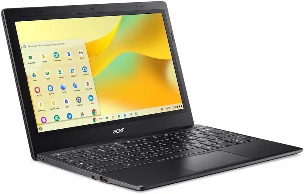 Acer Chromebook 311, 11.6' HD 1366x768 LCD, Intel Celeron N4500, 4GB LPDDR4X, 64GB eMMC, Webcam, WiFi 5, Chrome OS, Star Black, TWE Mouse Pad