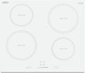 Summit 24' 4 Zone Electric Cooktop 208-240V Induction Cooktop, ADA Compliant, White- SINC4B242W