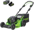 Greenworks 82V 21' Self-Propelled Lawn Mower, 8.0Ah Battery + Dual Port Charger