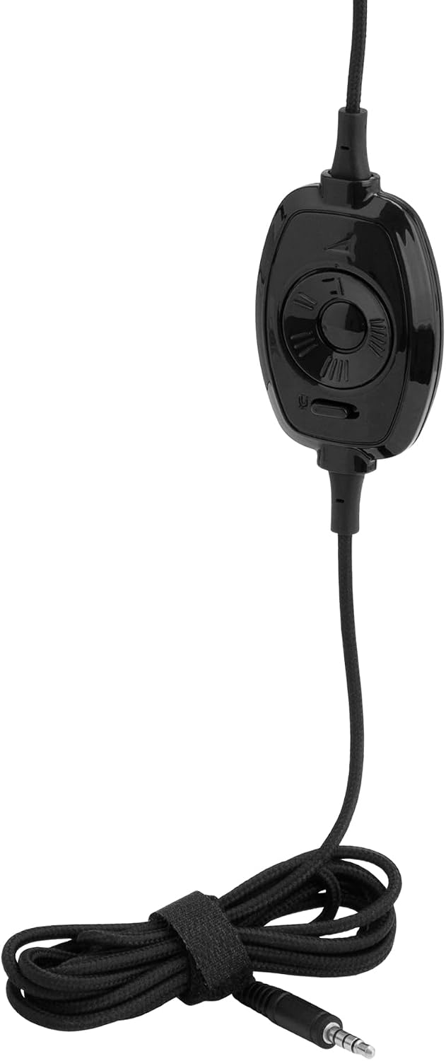Egghead Skylab Gaming & Multimedia Headset with Inline Volume Control, Mic Mute, 6.5-Foot Braided Cord, Memory Foam Leatherette Cushions, and Omni-Directional Mic, Pack of 10