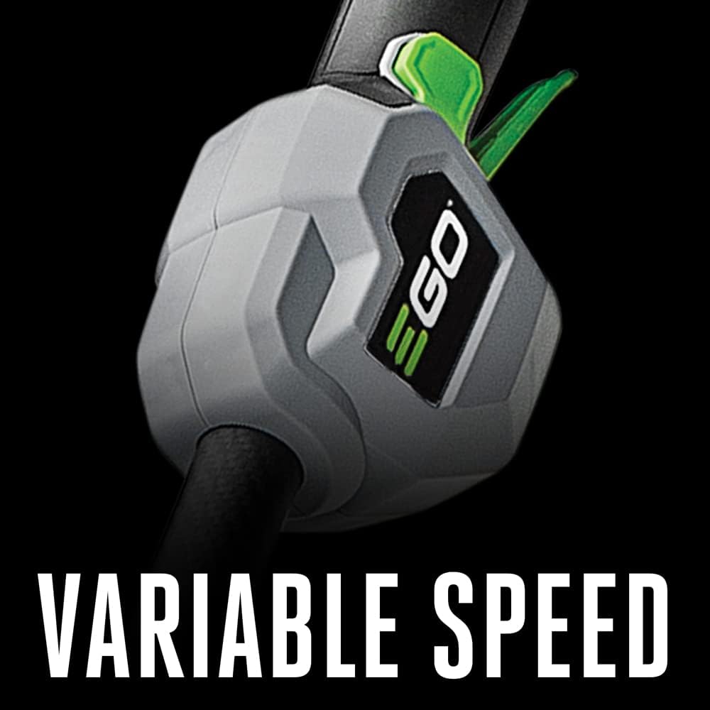 EGO POWER+ String Trimmer, Battery Powered, 15' Trimmer for Weeds and Grass with POWERLOAD and Carbon Fiber Split Shaft, Includes 56V 2.5Ah Battery and Charger - ST1521S