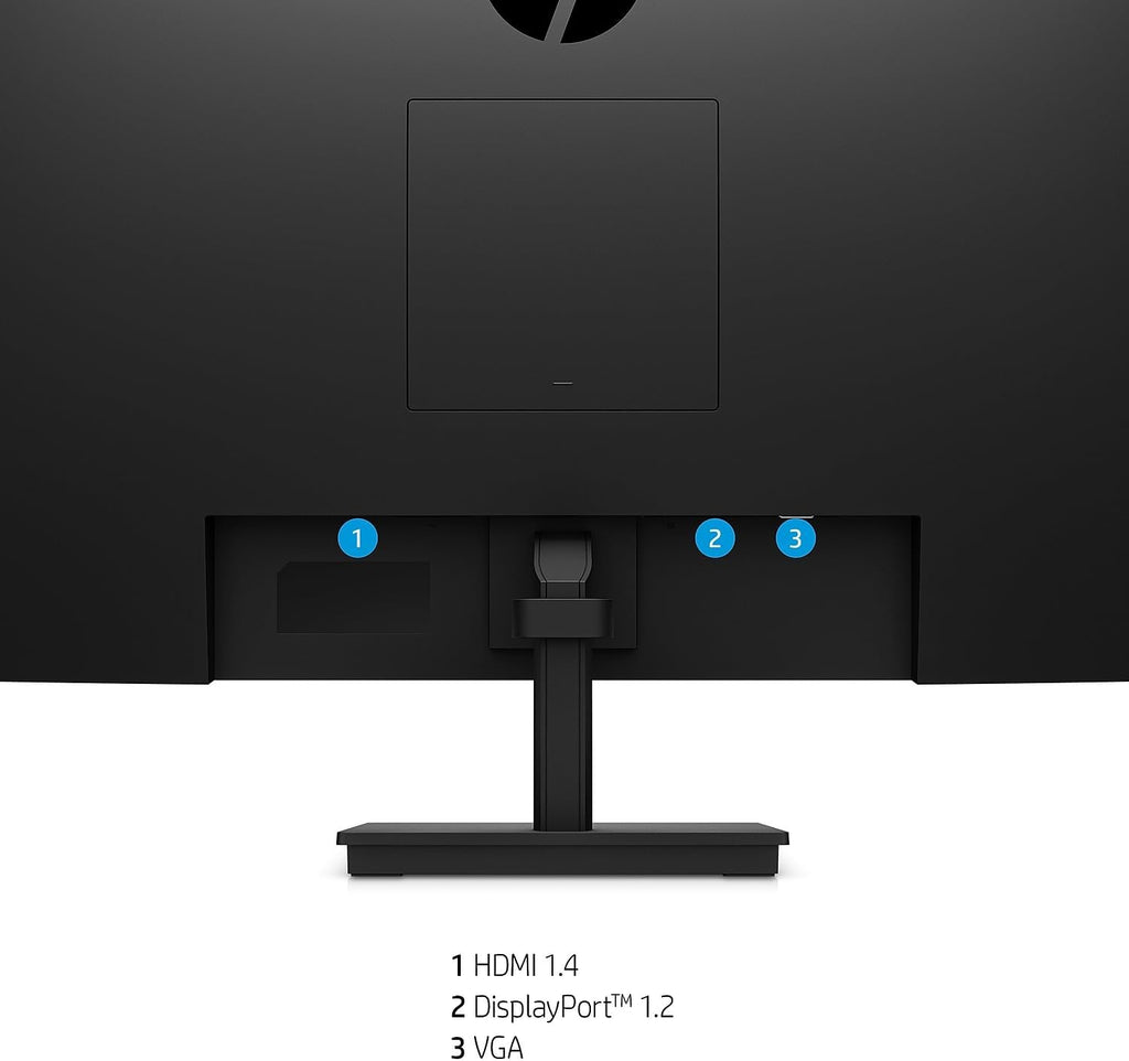HP V27i G5 FHD Monitor, AMD FreeSync Technology, HDCP Support for HDMI (V27i G5, Black)