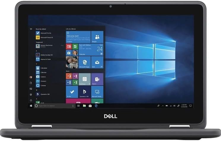 Dell Latitude 3190 11.6' HD 2-in-1 Touchscreen Laptop Intel N5030 1.1Ghz 8GB Ram 128GB SSD Windows 11 Professional (Renewed)