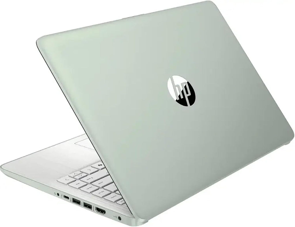 HP Laptop with Microsoft Office and 1TB Cloud Storage (1-Year) | 14 inch HD Computer | 8GB RAM | 128GB UFS | Intel 4-Core CPU(Beat i3-10110U)| Windows 11 Home in S Mode| LE Bundle