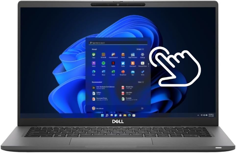 Dell Latitude 7420 14' 1920x1080 FHD Touchscreen Laptop Intel Core i5-1145G7 Quad Core 11th Gen Processor 16GB RAM 1TB NVMe SSD WiFi Bluetooth Webcam Windows 11 Pro Black (Renewed)