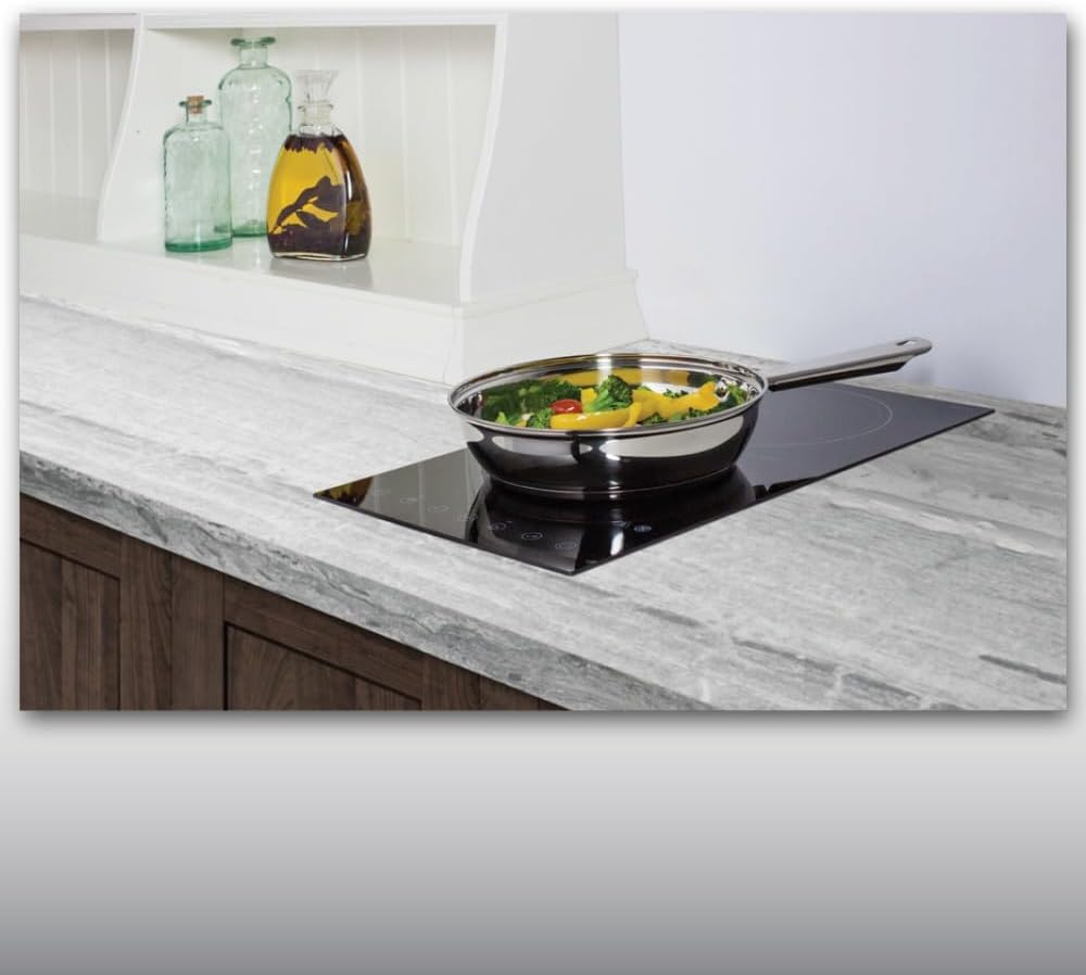 Summit 12' 2 Burner Electric Cooktop 230 Volt Radiant Cooktop, ADA Compliant, Black- CR2B23T3B