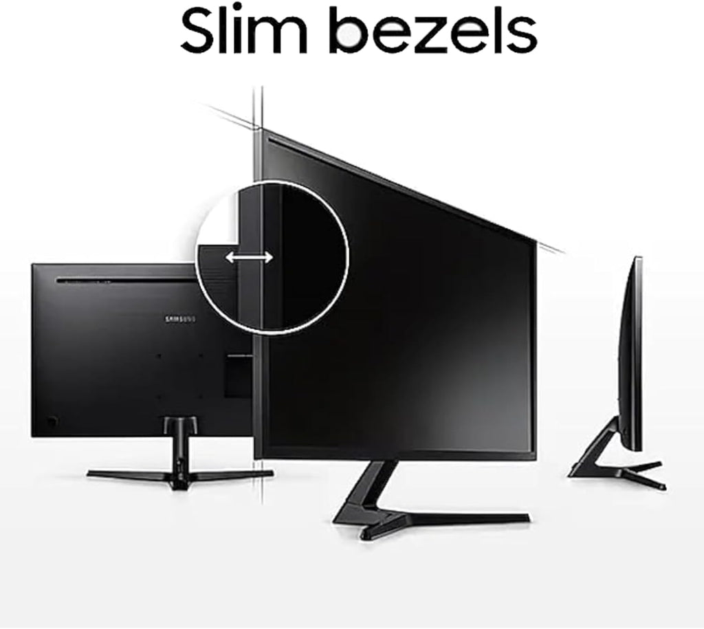 Samsung 32 Inch 4K Monitor(3840x2160), 60Hz, 4ms, AMD FreeSync, Eye Saver, HDMI/Display Port, Flicker Free Mode, with HDMI Cable
