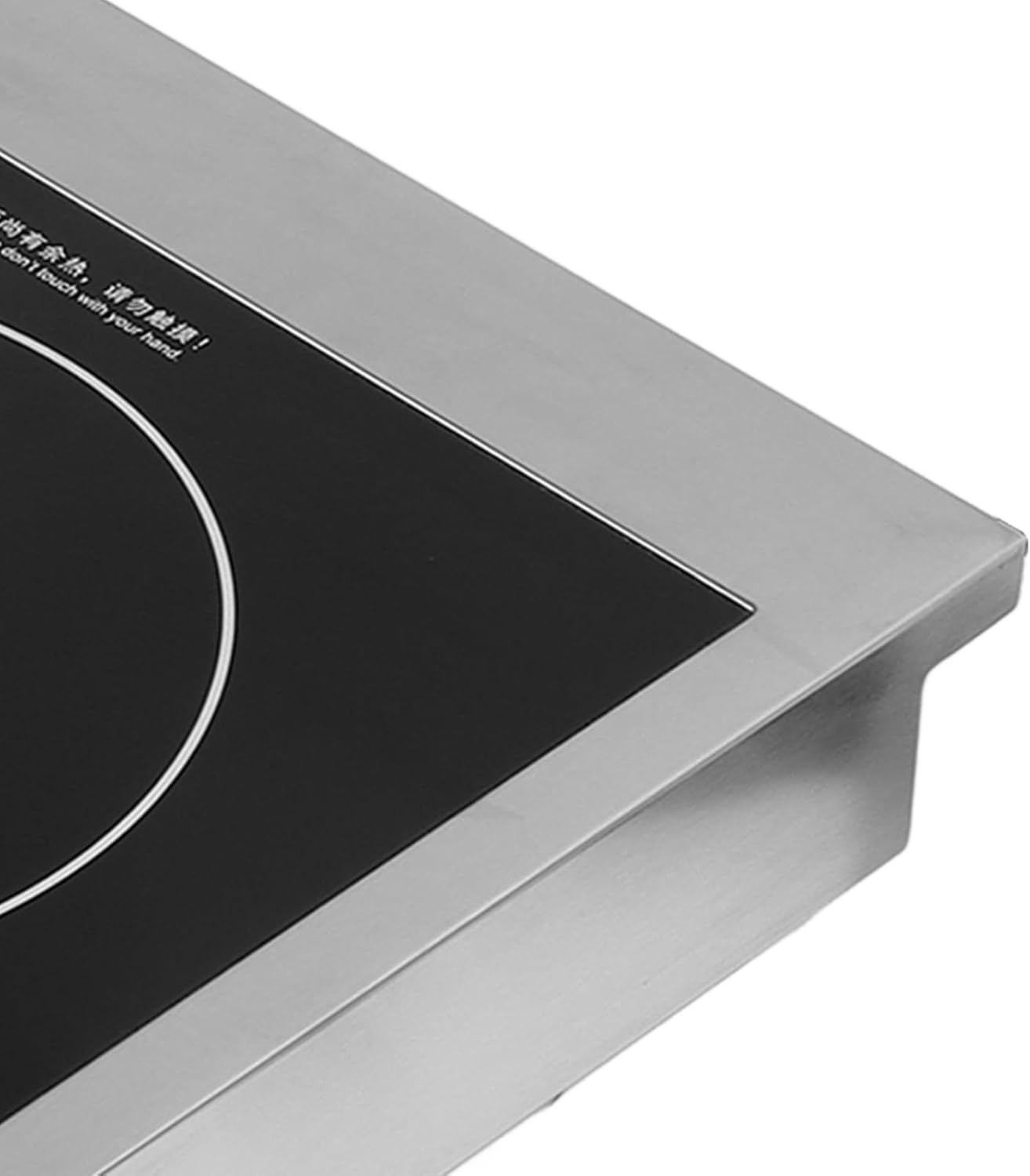 3500W Portable Induction Cooktop Easy to Clean Multifunctional Countertop Burner Induction Hot Plate with Sensor Touch Panel for Cooking (US Plug 110V)