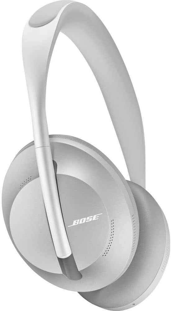 Bose Headphones 700, Noise Cancelling Bluetooth Over-Ear Wireless Headphones with Built-in Microphone for Clear Calls and Alexa Voice Control, Silver Luxe