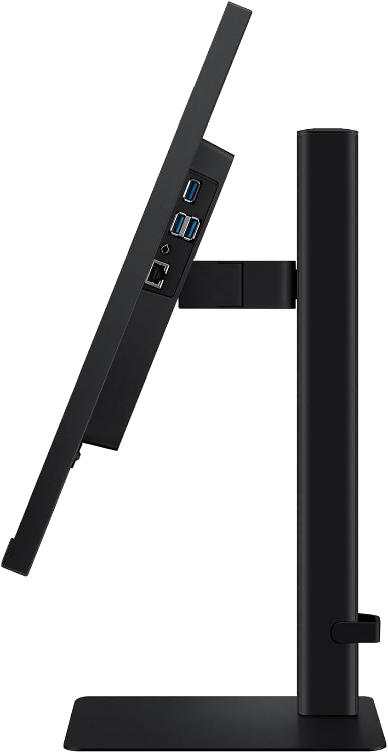 SAMSUNG 27-Inch ViewFinity S8 (S80UD) 4K UHD High Resolution Monitor with HDR10, USB-C, Height Adjustable Ergonomic Stand, Built-In KVM Switch, Advanced Eye Care, LS27D802UANXGO, 2024