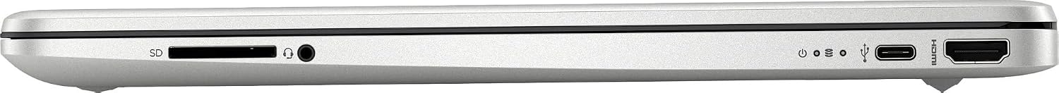 HP 15 Slim Laptop in Galactic Silver Intel i3-1115G4 up to 4.1GHz 8GB RAM 256GB SSD 15.6in Full HD LCD Webcam WiFi HDMI Windows 11 (15-DYS - Renewed)