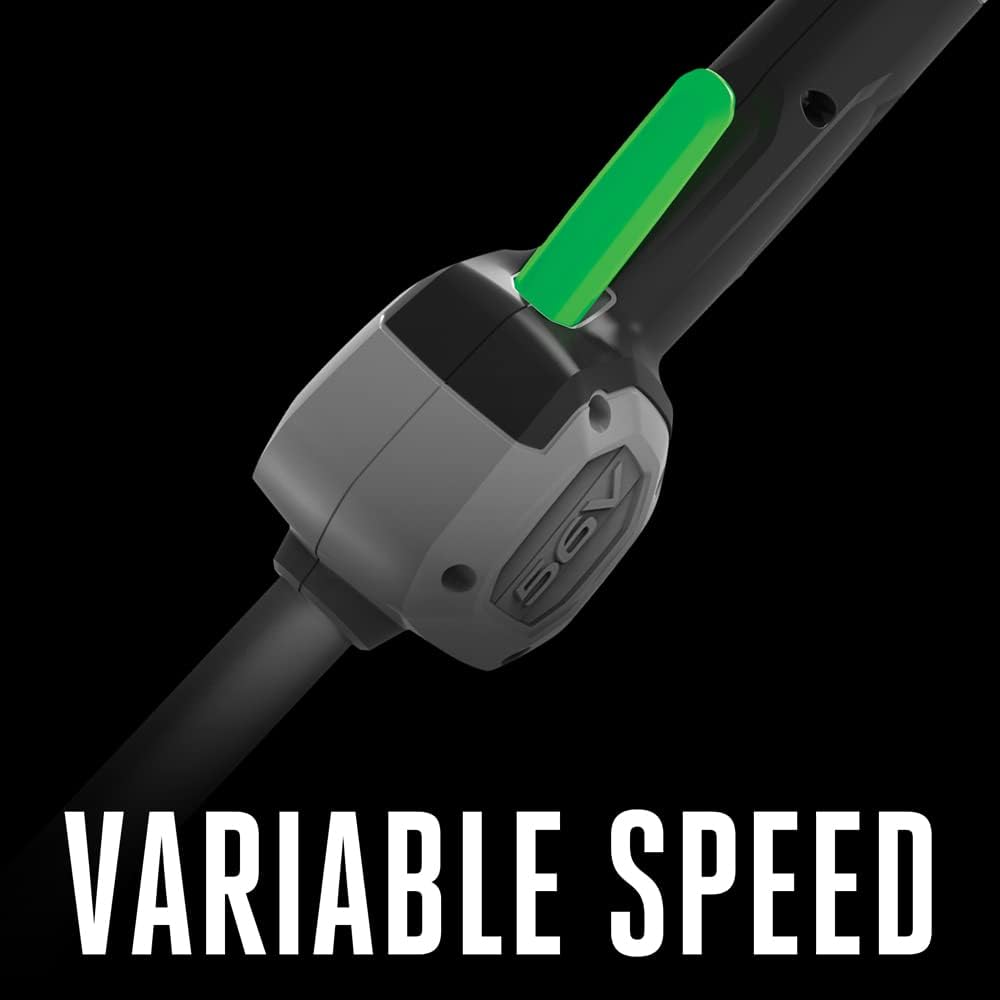 EGO POWER+ String Trimmer, Battery Powered, 15' Trimmer for Weeds and Grass with Rapid Reload, Split Shaft, Includes 56V 2.5Ah Battery and Charger - ST1502SA
