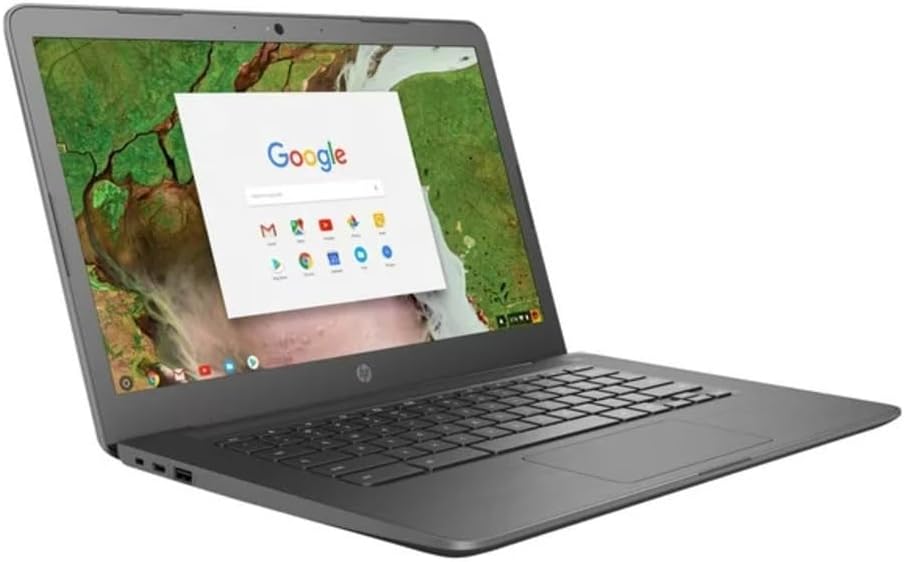 HP 14-inch Chromebook HD Touchscreen Laptop PC (Intel Celeron N3350 up to 2.4GHz, 4GB RAM, 32GB Flash Memory, WiFi, HD Camera, Bluetooth, Up to 10 hrs Battery Life, Chrome OS , Black)