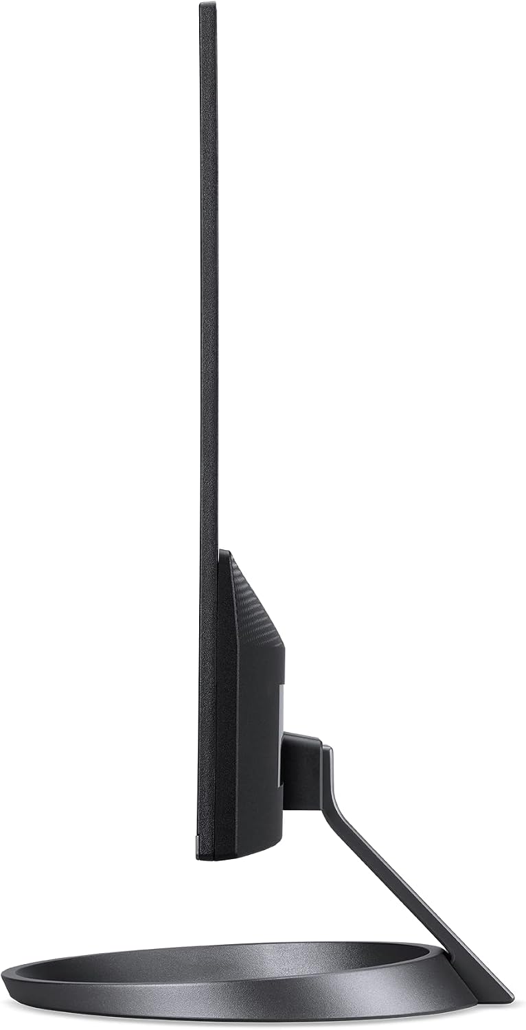 acer R242Y Gyi 23.8' IPS Full HD Zero-Frame Gaming Office Monitor | Adaptive-Sync Support (FreeSync Compatible) | Up to 120Hz Refresh | 1ms (VRB) | Native 1500:1 | 99% sRGB | Tilt | HDMI & VGA Ports