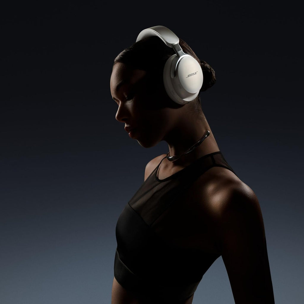 Bose QuietComfort Ultra Bluetooth Headphones, Wireless Headphones with Spatial Audio, Over Ear Noise Cancelling with Mic, Up to 24 Hours of Playtime, Diamond - 60th Anniversary Edition (Renewed)