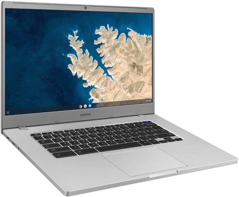 SAMSUNG XE350XBA-K01US Chromebook 4 + Chrome OS 15.6' Full HD Intel Celeron Processor N4000 4GB RAM 32Gb Emmc Gigabit Wi-Fi, Silver