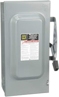 Square D by Schneider Electric Square D - D323N General Duty Safety Switch, Fusible, 100-Amp, 240V, 3-Pole, Indoor, W/Neutral