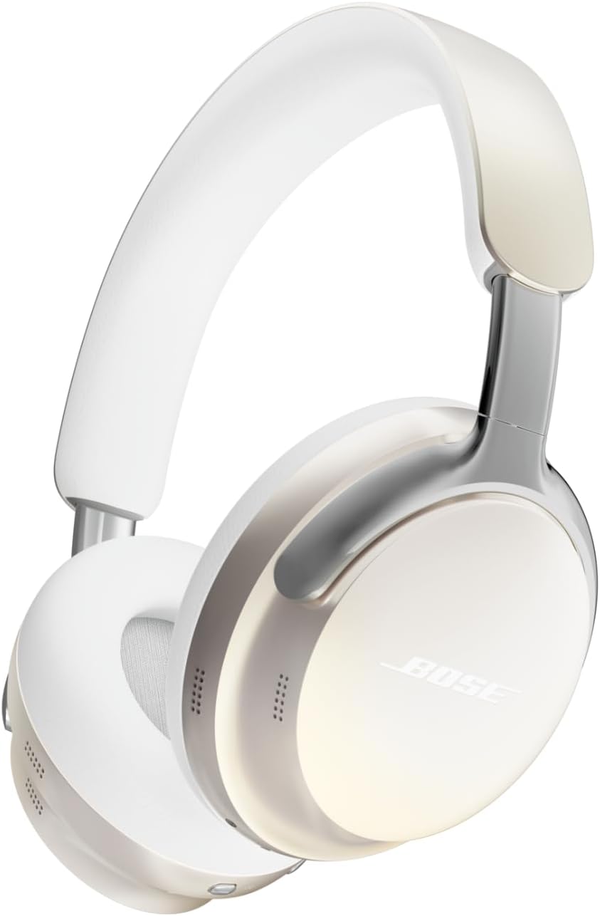 Bose QuietComfort Ultra Bluetooth Headphones, Wireless Headphones with Spatial Audio, Over Ear Noise Cancelling with Mic, Up to 24 Hours of Playtime, Diamond - 60th Anniversary Edition (Renewed)