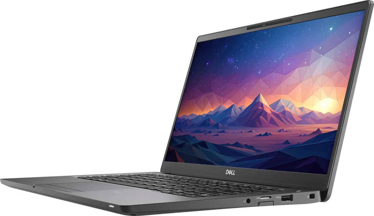Dell 7400 Latitude Laptop 14' FHD (1920 x 1080) Notebook, 8th Gen Intel Core i5-8365U, 16GB RAM, 256GB M.2-NVMe, HDMI, Type-C, Webcam, Windows 11 Pro (Renewed)