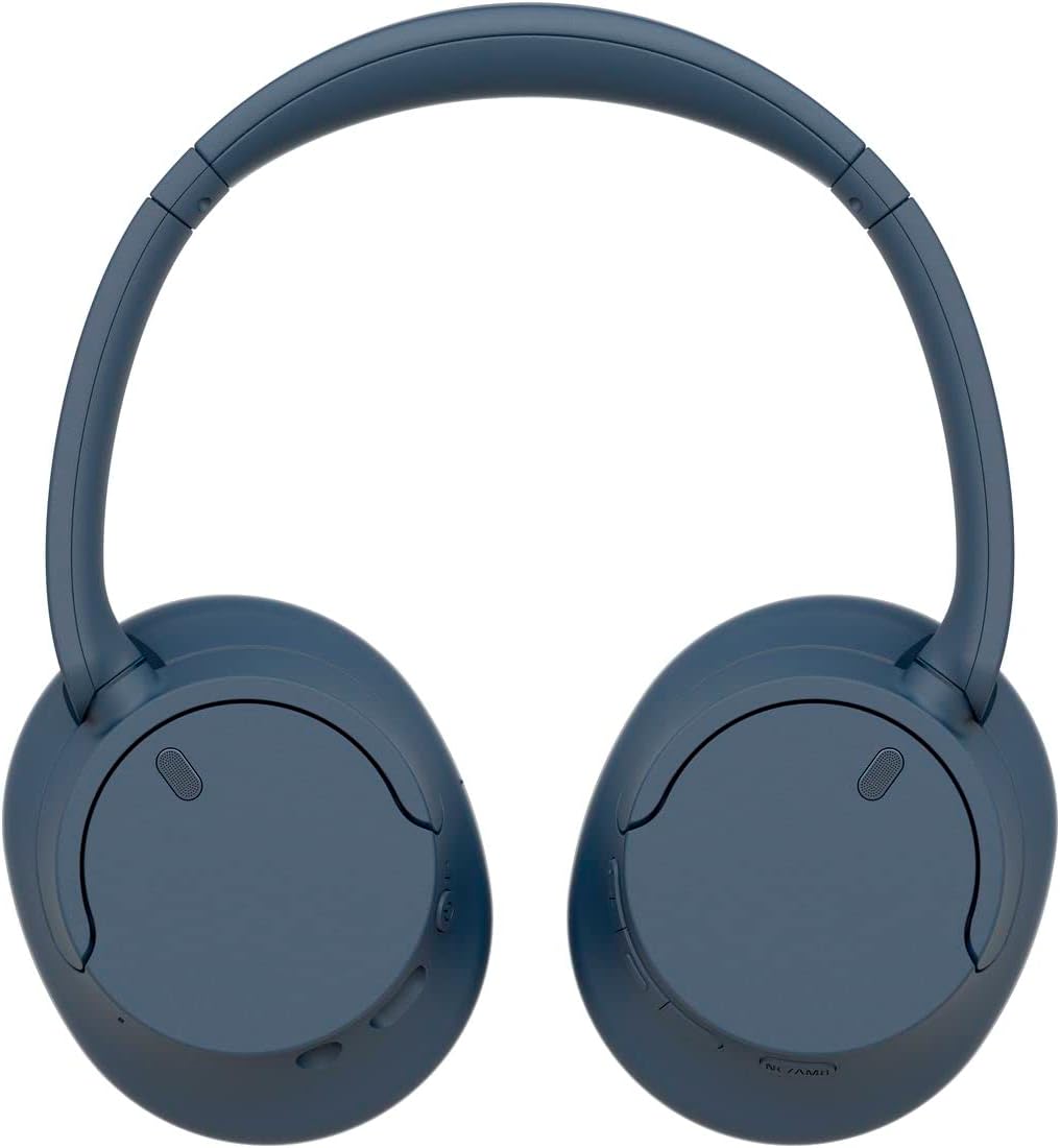 Sony WH-CH720NL Noise Canceling Wireless Bluetooth Headphones - Built-in Microphone - up to 35 Hours Battery Life and Quick Charge - Navy Blue