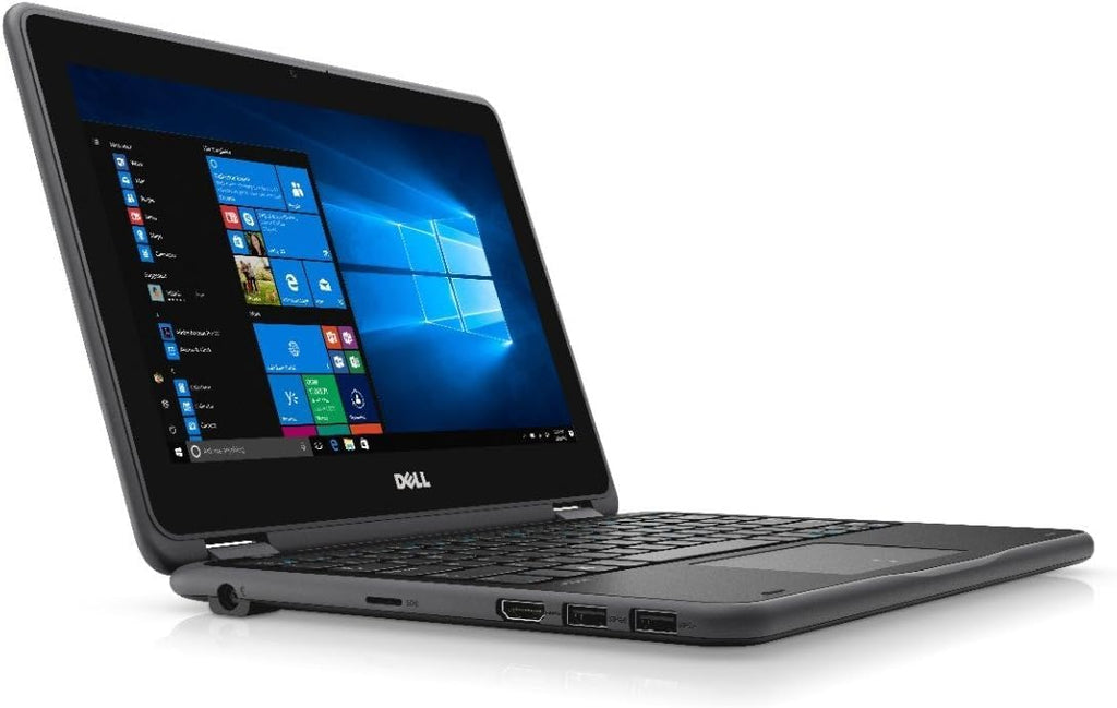 Dell Latitude 3189 11.6' HD 2-in-1 Touchscreen Laptop Intel N3350 1.1Ghz 4GB Ram 128GB SSD Windows 11 Professional (Renewed)