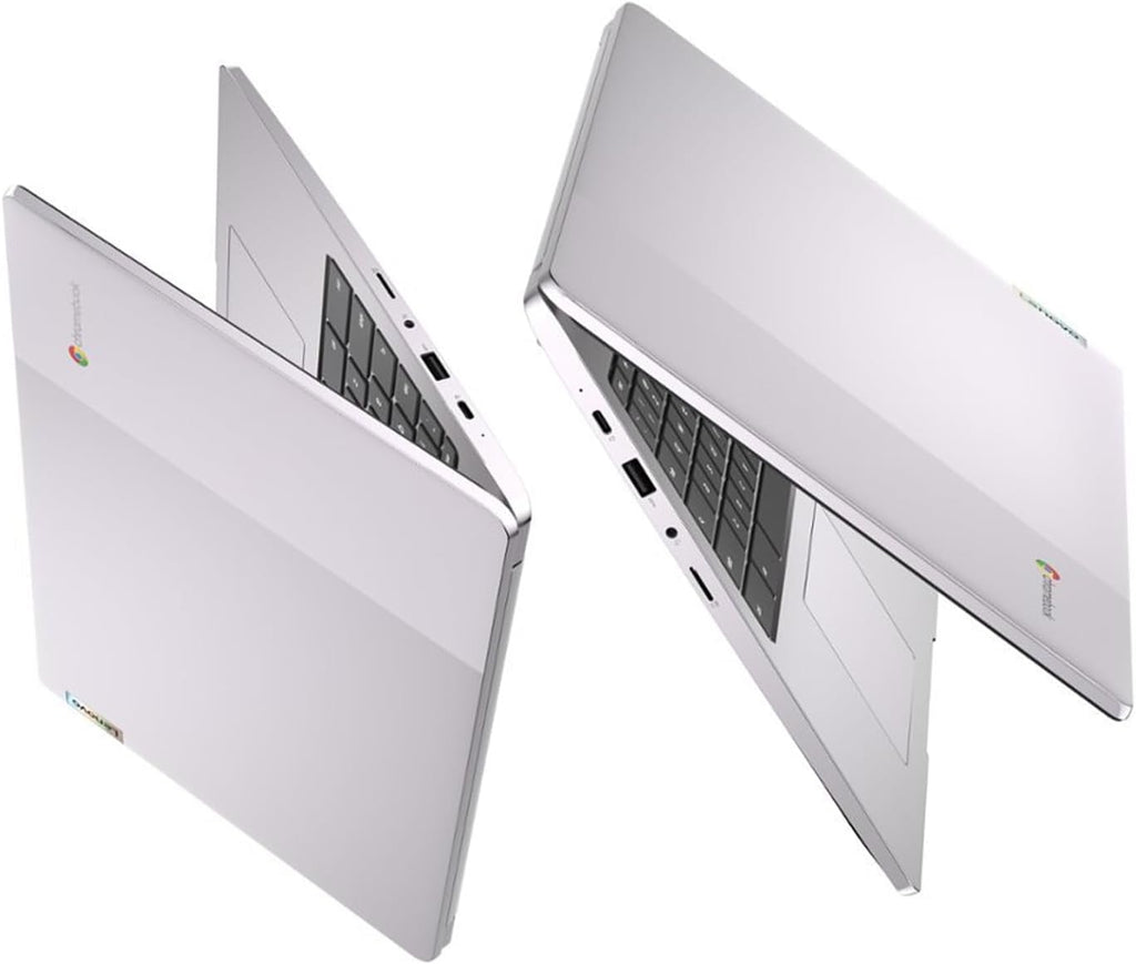Lenovo IdeaPad 3i Chromebook, 15.6' FHD 1920 x 1080 Display, Intel Celeron N4500 1.1GHz, Intel UHD Graphics, 4GB RAM, 64GB SSD eMMC, Webcam, Bluetooth, Chrome OS, EAT 64GB USB Flash Drive, Arctic Grey