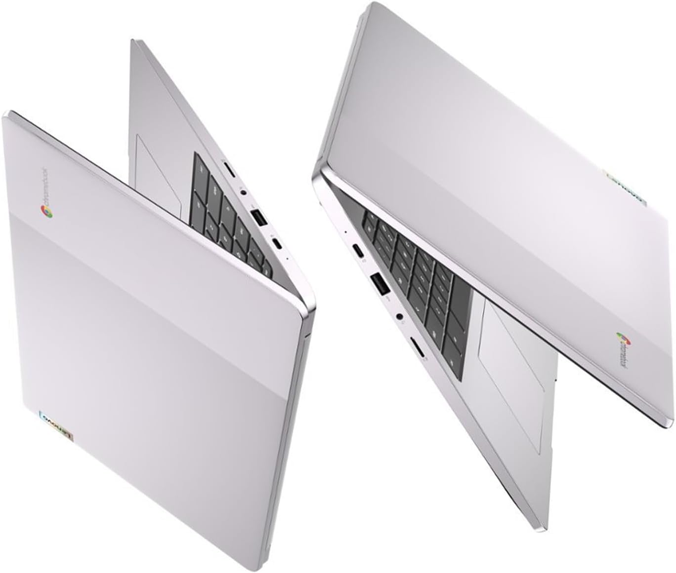 Lenovo IdeaPad 3i Chromebook, 15.6' FHD 1920 x 1080 Display, Intel Celeron N4500 1.1GHz, Intel UHD Graphics, 4GB RAM, 64GB SSD eMMC, Webcam, Bluetooth, Chrome OS, EAT 64GB USB Flash Drive, Arctic Grey