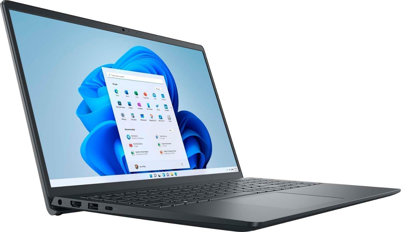 DELL Inspiron 15 15.6' Business Laptop (FHD Touchscreen, AMD Ryzen 5 7530U, 16GB RAM, 512GB PCIe SSD, (6-Core Beat i7-1165G7)) Numeric Keypad, Webcam, 2024 Inspiron 3000 3535, Win 11 Pro, Carbon Black