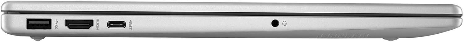 HP 15.6 inch FHD Laptop | Intel Core i3-N305 Processor | Intel UHD Graphics| Fingerprint | Silver | 8GB RAM | 256GB SSD | Windows 11 Home | Bundle with 64GB USB Flash Drive