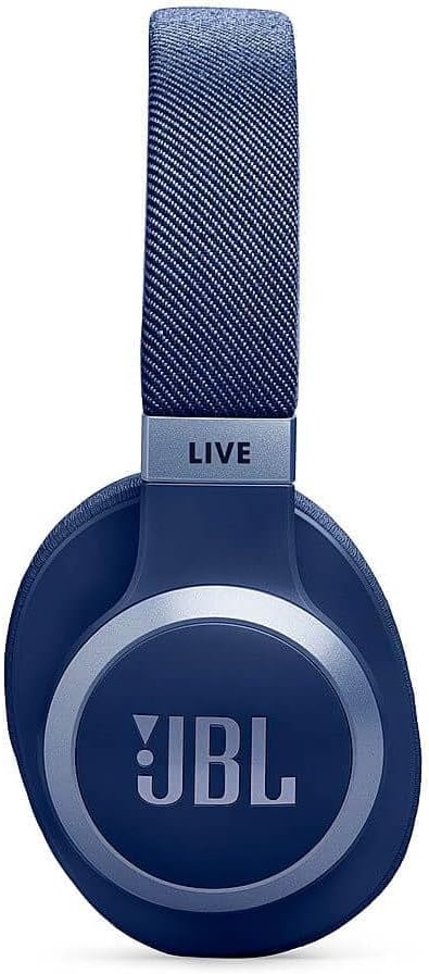 JBL LIVE770NCBLU Live 770NC Wireless Over-Ear Adaptive Noise Canceling Headphones - Blue