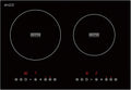 20 in. Induction Cooktop in Black with Child Safety Lock, Auto Switch Off, and 2 Zones