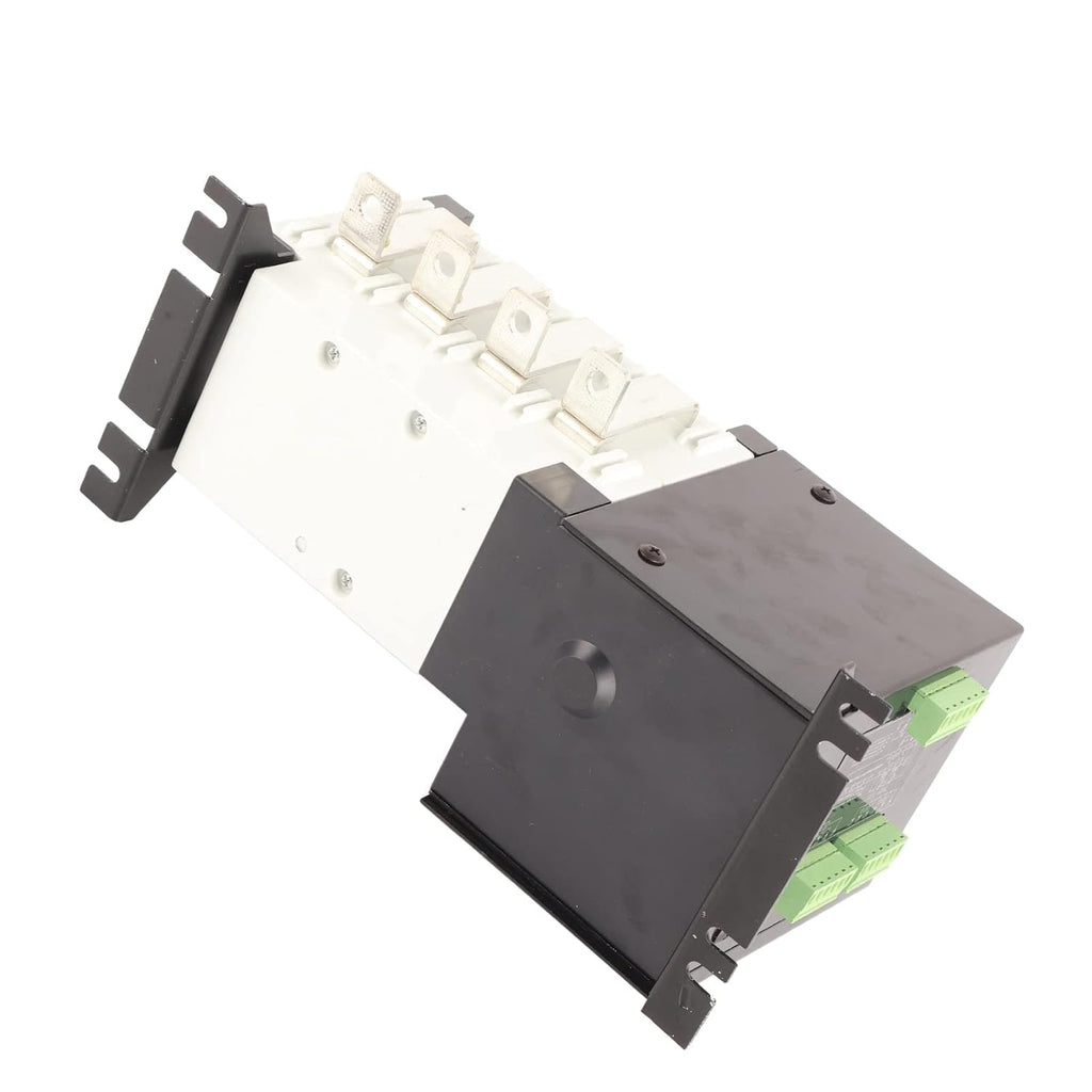 Generator Transfer Switch Dual Power Automatic Transfer Switch AC400V Advanced Technology Reliable Multi Protection for Home Office Buildings Public Places PC Material (160A)