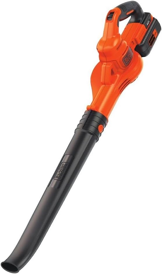 BLACK+DECKER 40V Max Cordless Sweeper & String Trimmer, Battery & Charger Included (LCC340C)