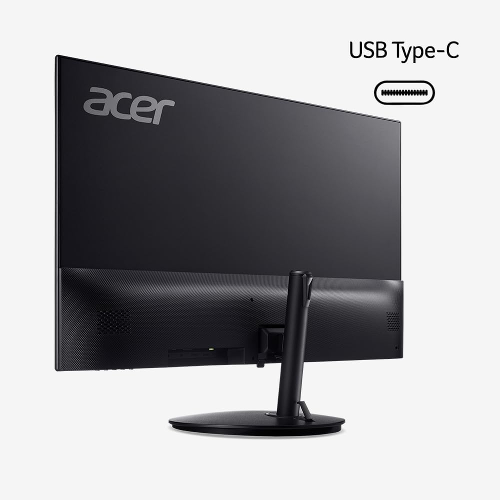 acer SH322QK bmiphux 31.5' UHD 3840 x 2160 Professional Monitor | Adaptive-Sync (FreeSync Compatible) | HDR 10 | ZeroFrame| Height Adjustable Stand with Tilt (USB Type-C, Display Port 1.2 & HDMI 2.0)