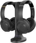 Avantree Duet - Dual Wireless Headphones for TV Watching, Clear Voice & Loud Volume for Seniors and the Hard of Hearing, Easy Plug & Play Setup, with 2.4GHz RF Transmitter & Charging Dock
