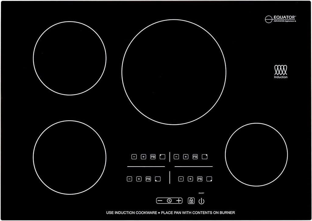 Equator 220V - 30' Built-in Induction Cooktop 4 Burner (Renewed)