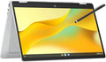 HP Convertible 2-in-1 Chromebook in Silver 14' Touch HD Intel 4-Core up to 3.40GHz 4GB Ram 128GB Storage 4K Graphics Super-Fast WiFi Chrome OS (14b - Renewed)