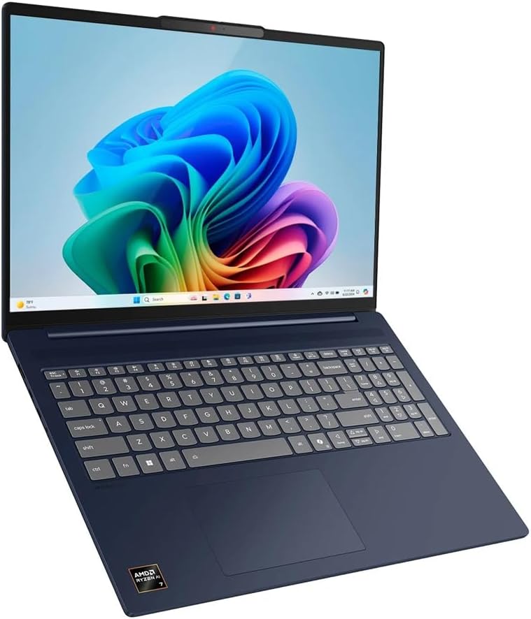 Lenovo IdeaPad Slim 5 Laptop: 16' FHD+ Touch, Ryzen AI 7 350 (8-Core) Processor 16' 1920x1200 Touchscreen 16GB DDR5 1TB M.2 TLC Solid State Drive