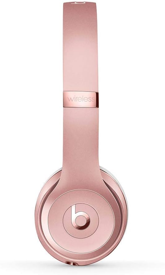 Beats Solo3 Wireless Headphones - Rose Gold (Latest Model) - MX442LLA (Renewed)