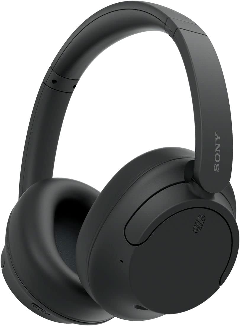 Sony WHCH720N Wireless Over The Ear Noise Canceling Headphones with 2 Microphones and Alexa Voice Control (Black)
