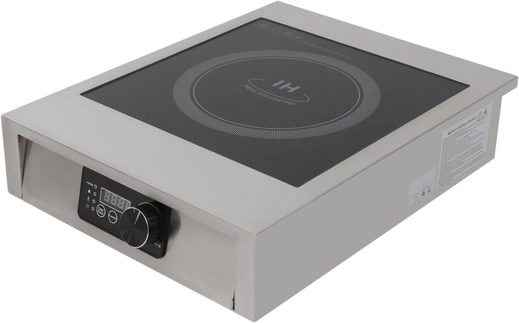 Induction Cooktop, 3500W 110V Portable Induction Cooktop Countertop Burner with LED Touch Knob Control for Faster Cooking